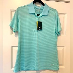 Set of 4 NEW Women’s Nike Golf Polos (2 NWT, 2 NWOT), Size L